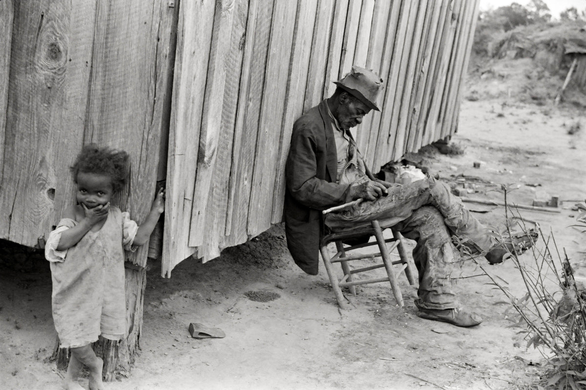 African American Family Portrait, Camdem Alabama, 1939 by Marion Wolcott Post Historical Pix