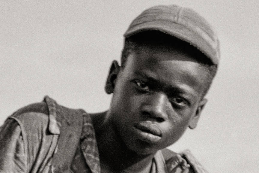 African American Photo Portrait of Black Boy, 1937, near Americus, Georgia Historical Pix