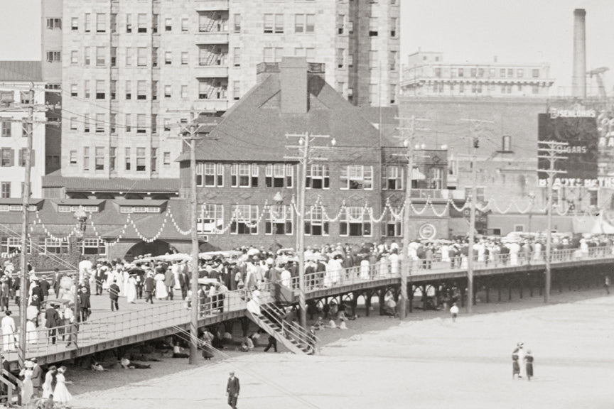 Atlantic City, Boardwalk, NJ, 1906 Historical Pix