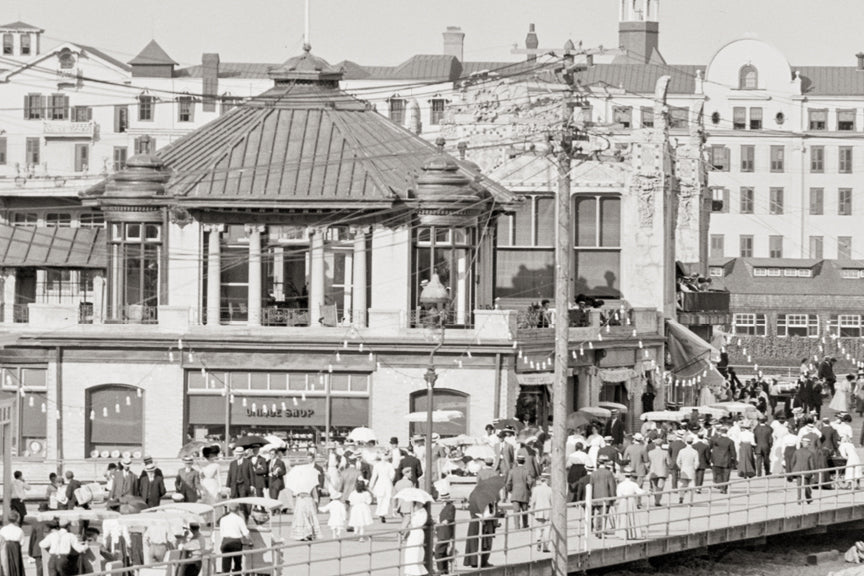 Atlantic City, Boardwalk, NJ, 1906 Historical Pix