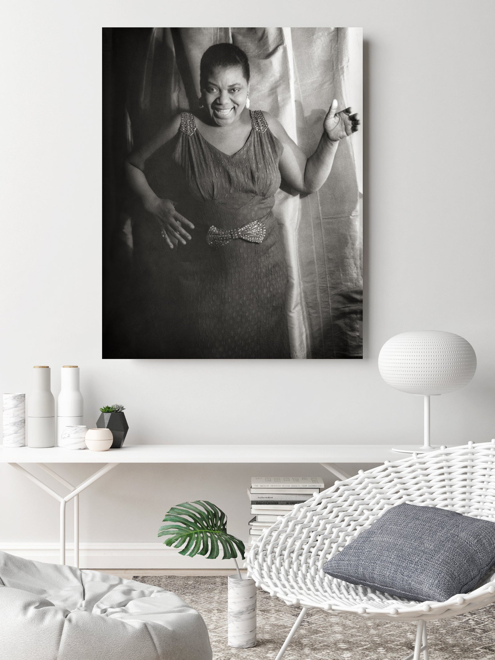 Bessie Smith Portrait, Empress of the Blues, 1936 Historical Pix