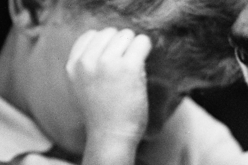 Black Labrador Retriever and Boy, 1920s Historical Pix