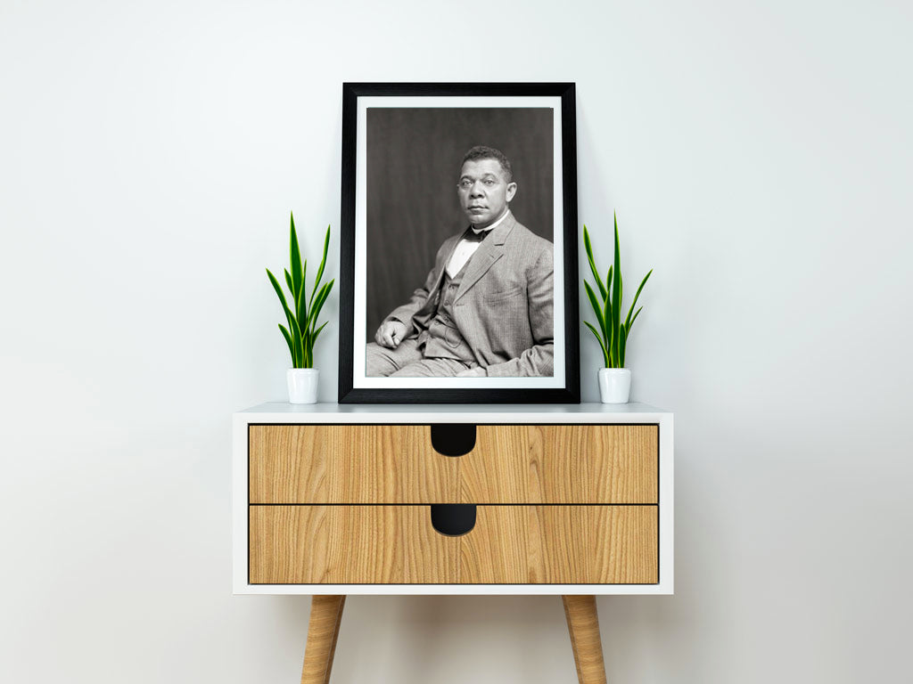 Booker T. Washington Portrait Photo, 1895 Historical Pix