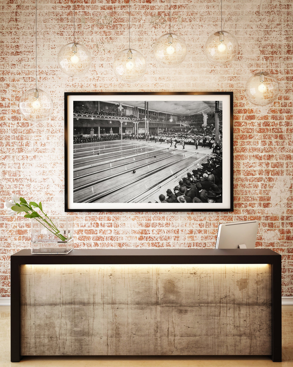 Bowling Tournament, American Bowling Congress, Milwaukee, 1905 Historical Pix