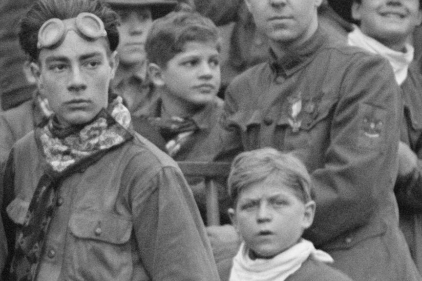 Boy Scouts Practicing a Fire Drill, Early 1900s Historical Pix