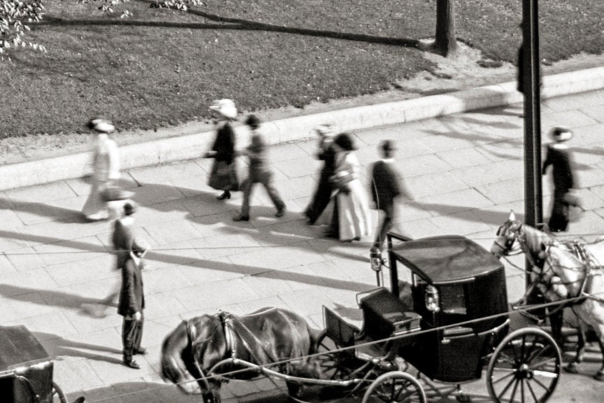 Buffalo NY, Lafayette Square, New York State, 1911 Historical Pix