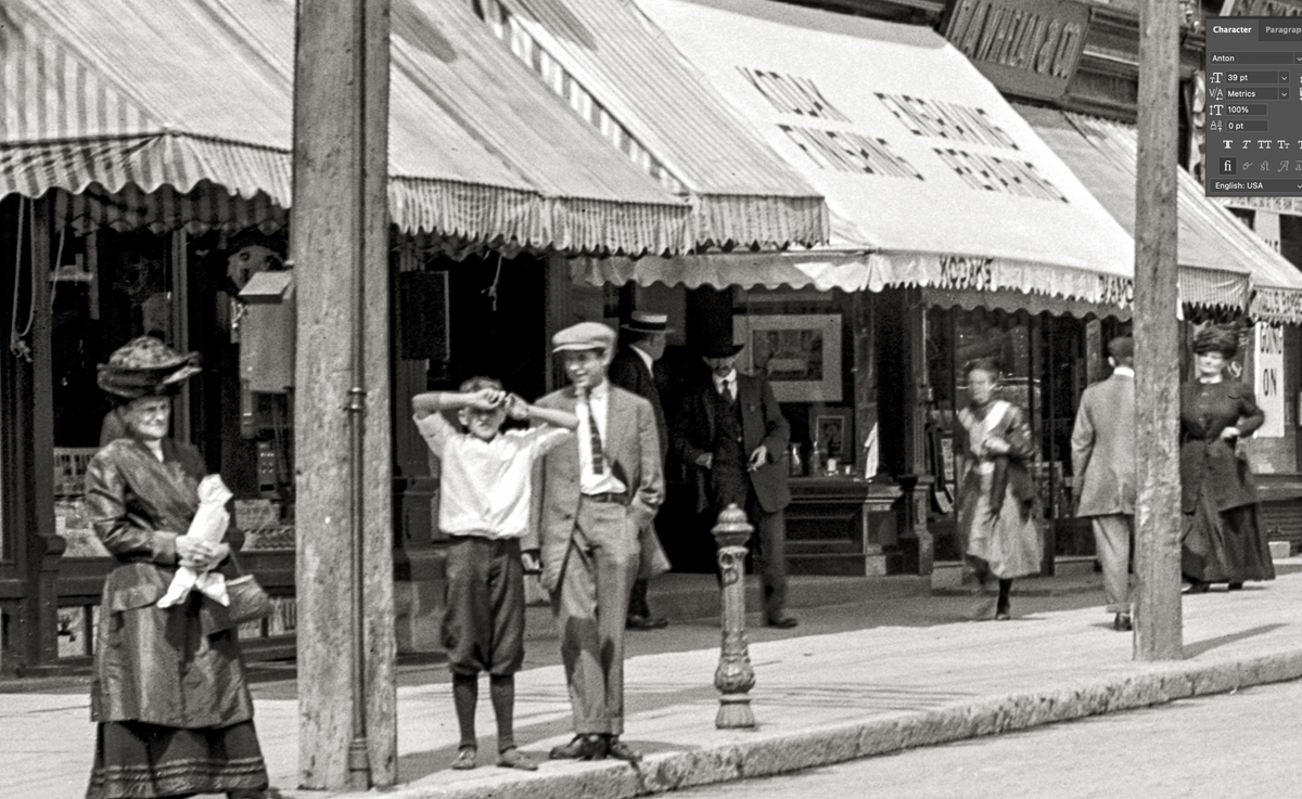 Burlington Vermont, Church Street, North From Bank Street, Circa 1910 Historical Pix