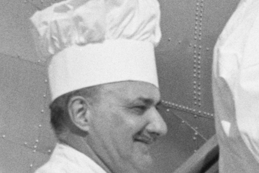 Cakes For Sky Riders, 1938 Photo, Bakers on Eastern Airlines Historical Pix