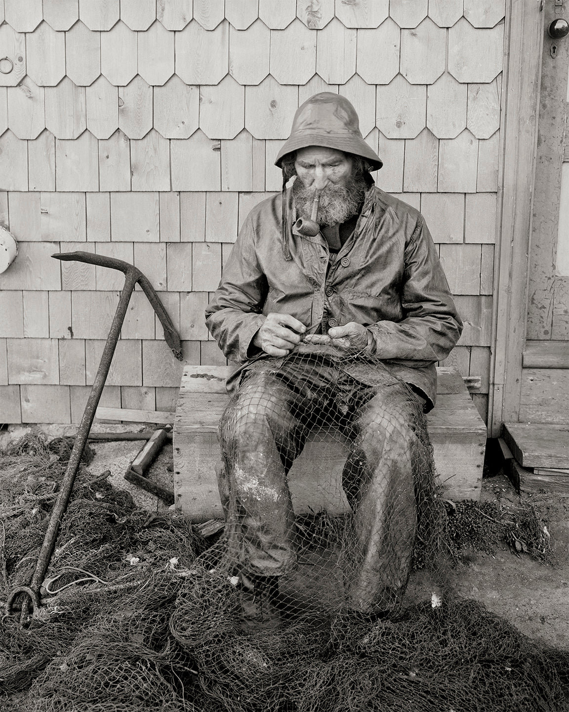 Cape Ann, MA Photo, New England, Fisherman, 1906 Historical Pix
