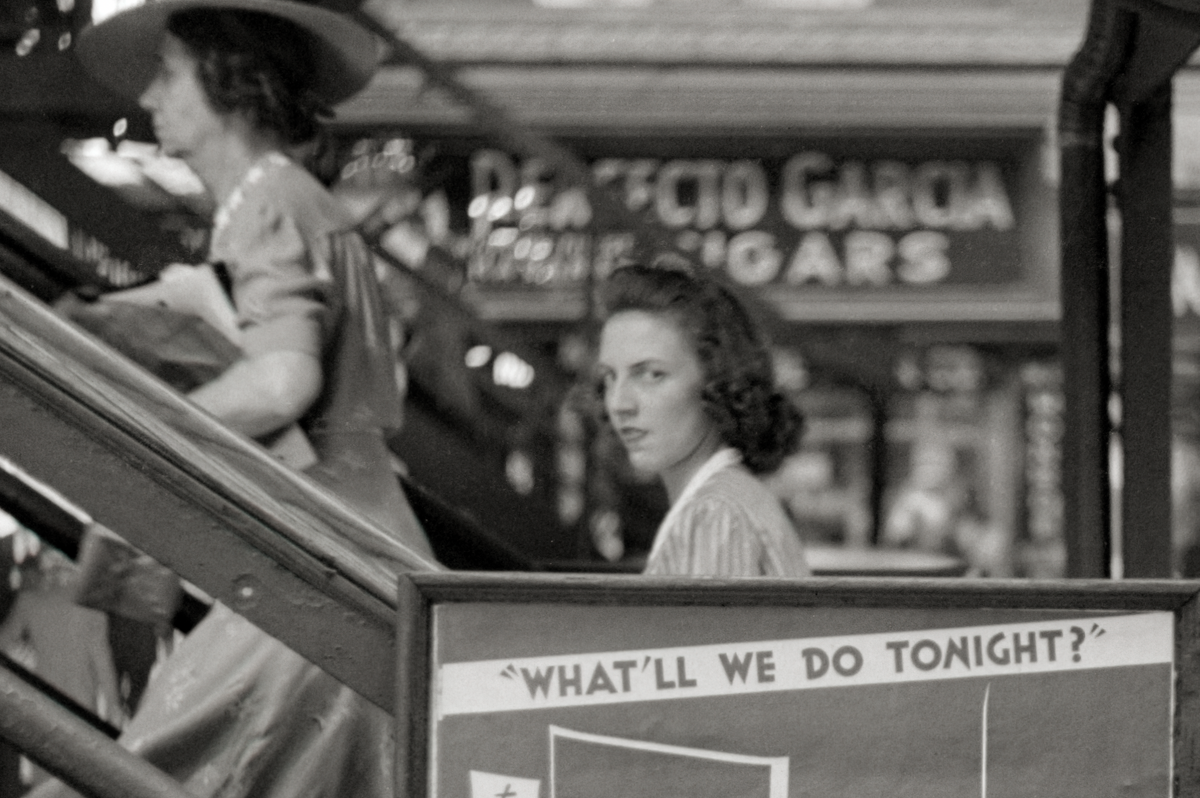 Chicago El Train Photo, John Vachon, 1941 Historical Pix