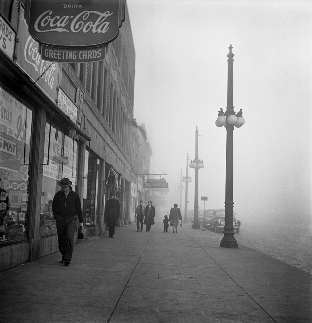 Chicago Foggy Afternoon photo, 1942 Historical Pix