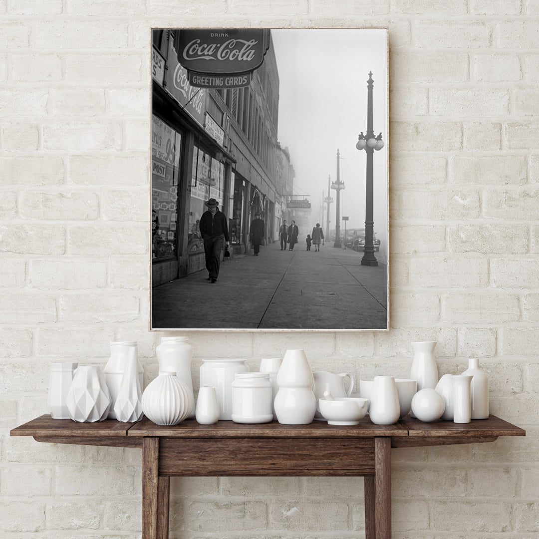 Chicago Foggy Afternoon photo, 1942 Historical Pix