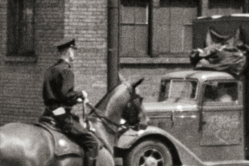 Chicago Police on Horseback, 1941 Historical Pix