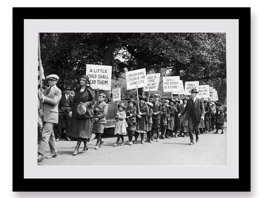 Children&#39;s Crusade for Amnesty, 1922, Eugene Debs Historical Pix