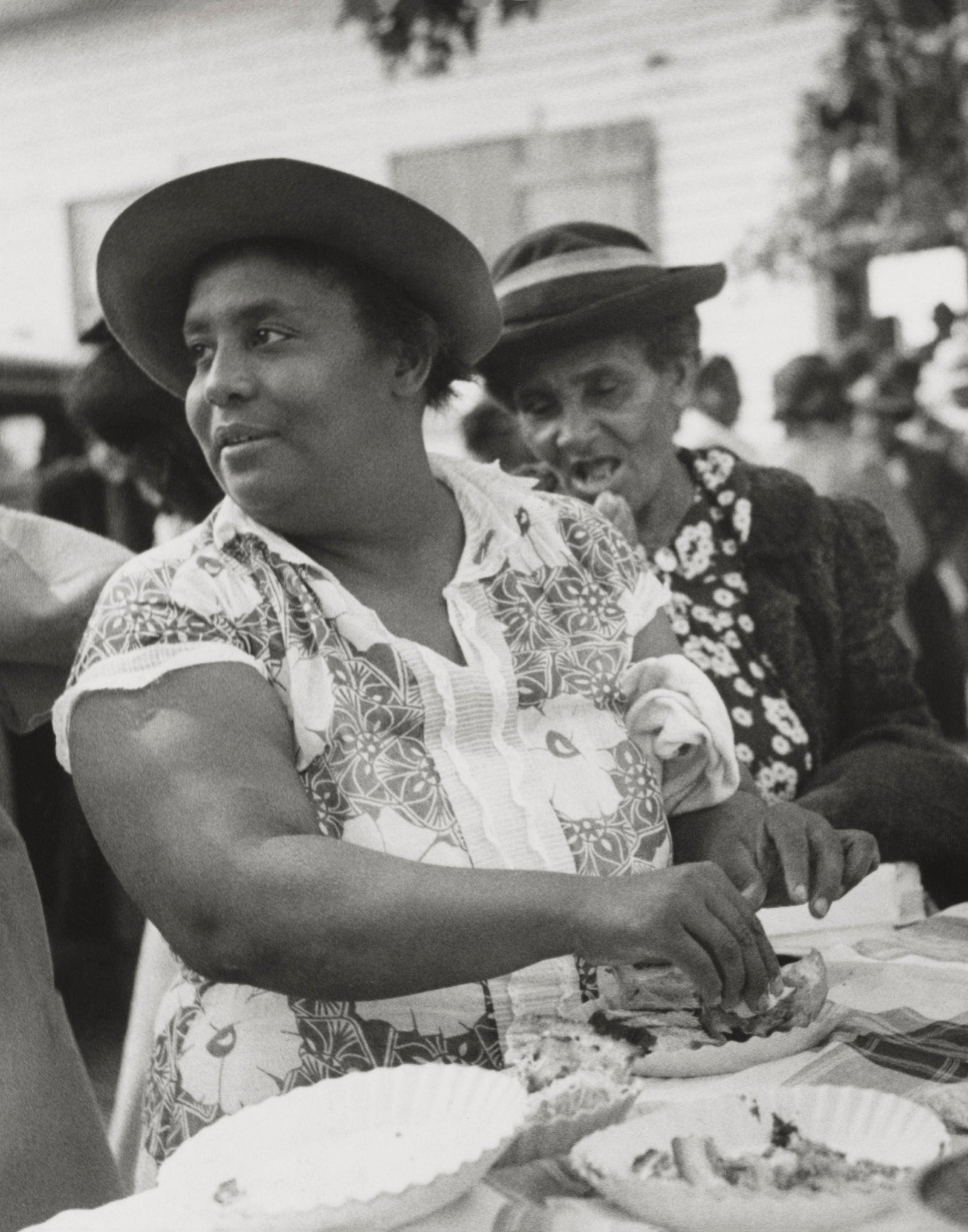 Church Picnic, Yanceyville, NC, 1940 Historical Pix