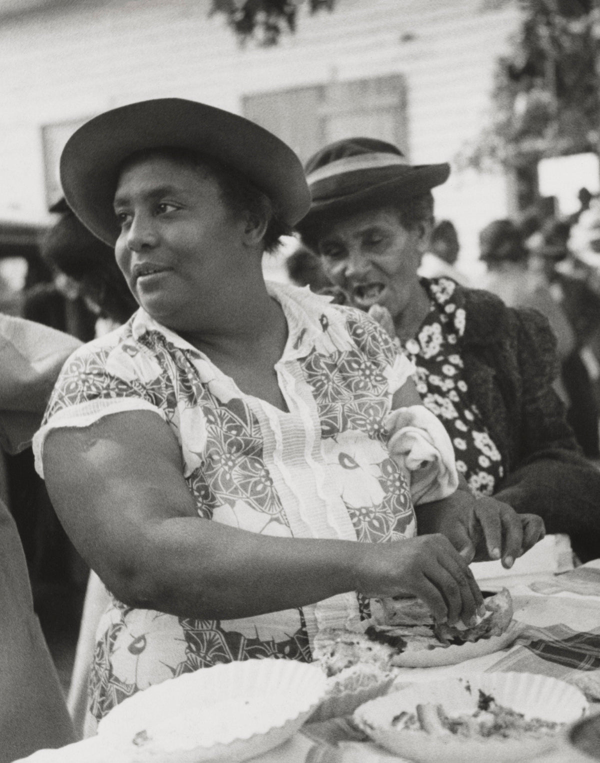 Church Picnic, Yanceyville, NC, 1940 Historical Pix