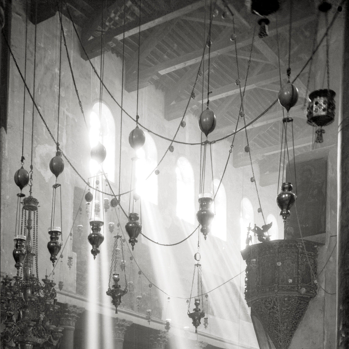 Church of the Nativity, Bethlehem, 1940 Historical Pix