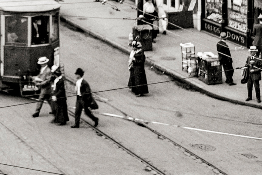 Cincinnati Ohio, Main Street from Fountain Square, 1910 Historical Pix