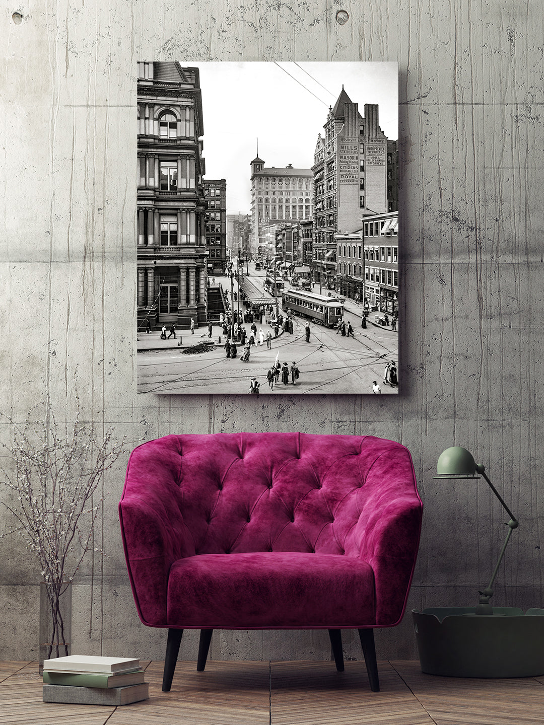 Cincinnati Ohio, Main Street from Fountain Square, 1910 Historical Pix