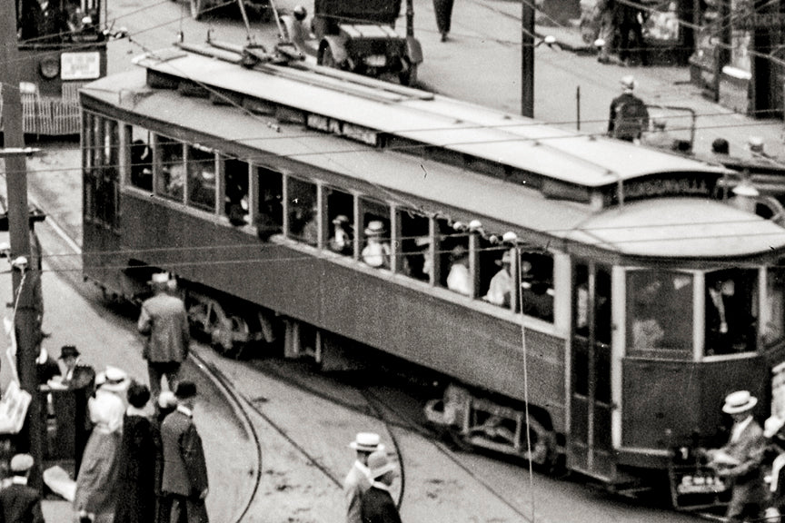 Cincinnati Ohio, Main Street from Fountain Square, 1910 Historical Pix