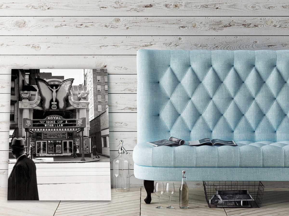 Cincinnati Royal Theatre, Art Deco Marquee, 1939 Historical Pix