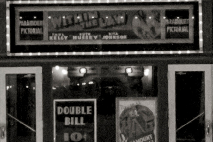 Cincinnati Royal Theatre, Art Deco Marquee, 1939 Historical Pix