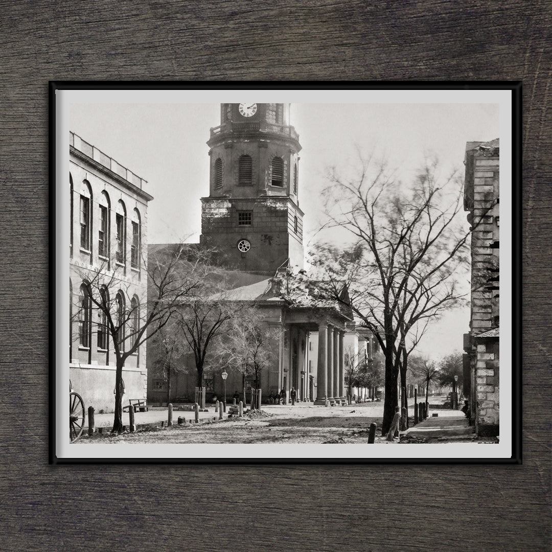 Civil War, 1892, Charleston, S.C., Saint Michael's Church Historical Pix