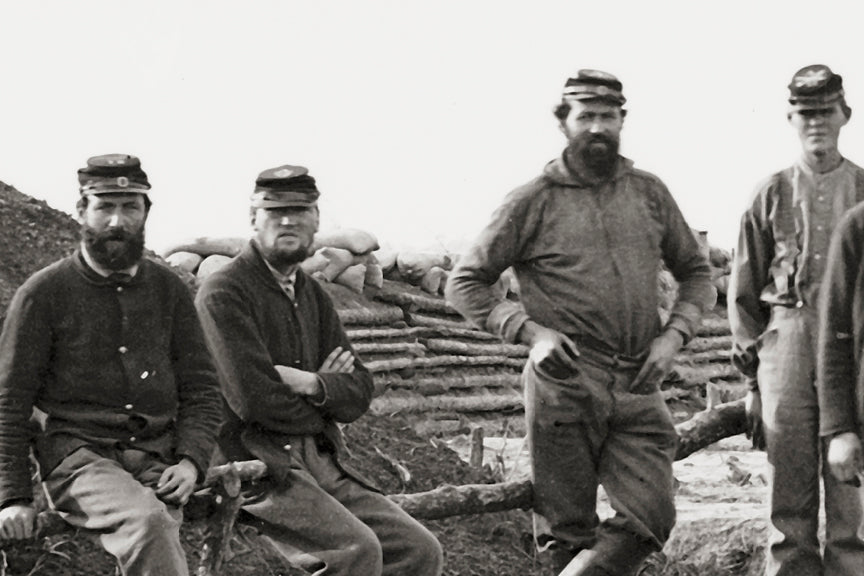 Civil War Winter Camp, 1861, Petersburg Virginia, 13th New York Historical Pix