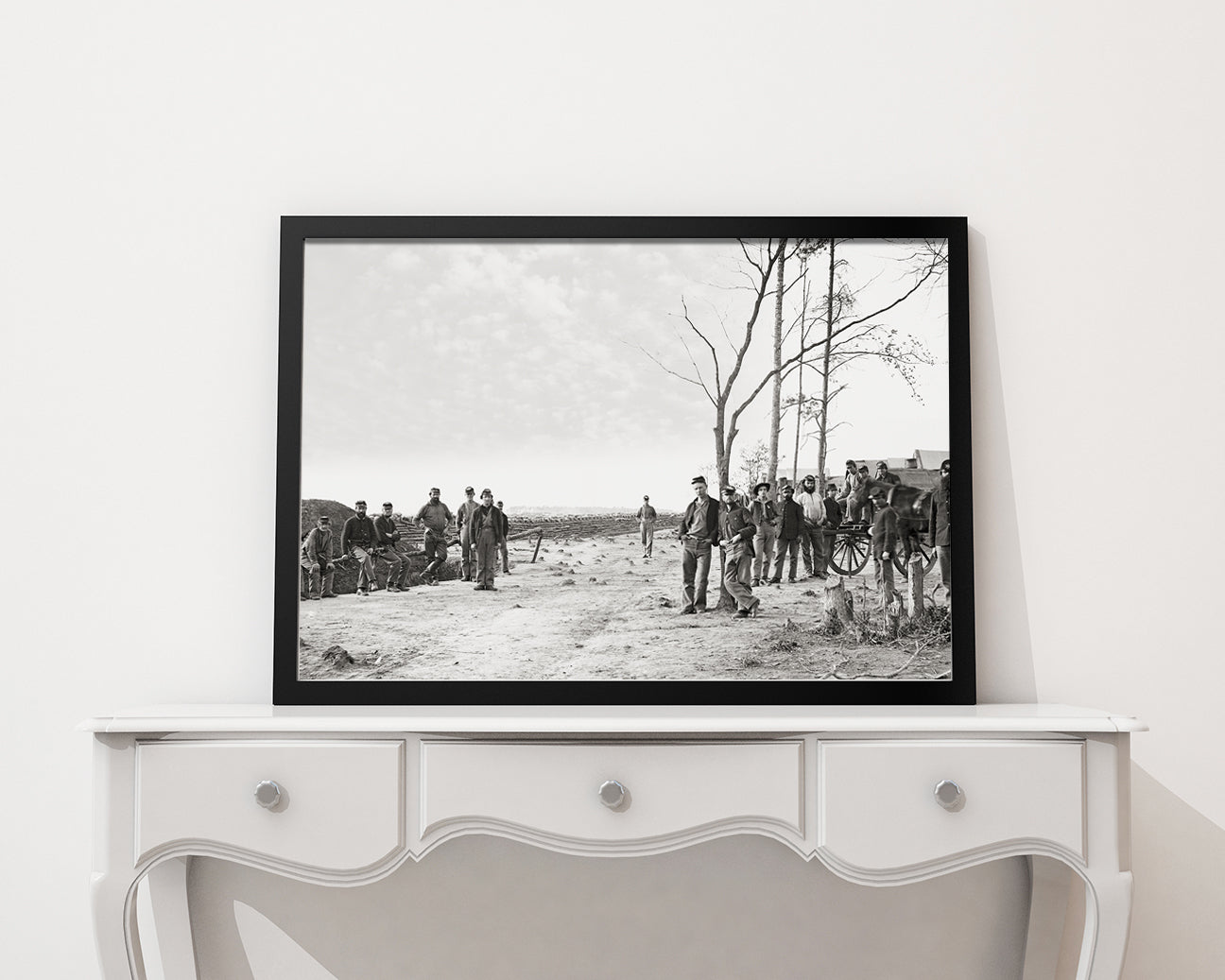 Civil War Winter Camp, 1861, Petersburg Virginia, 13th New York Historical Pix