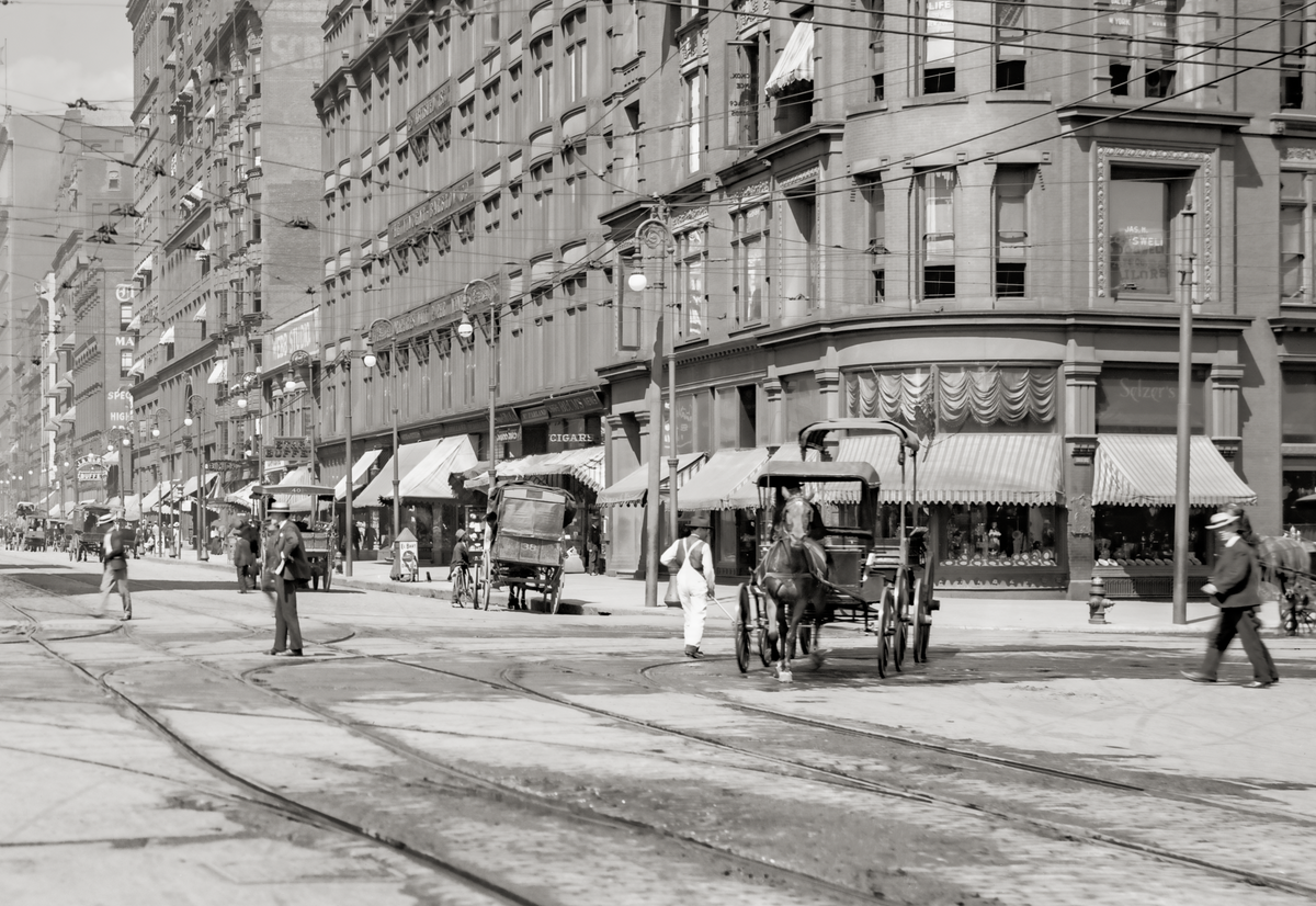 Cleveland Ohio, Euclid Avenue, Early 1900s Historical Pix