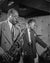 Coleman Hawkins and Miles Davis, 1947 Historical Pix