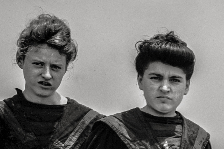 Coney Island Bathers, 1900 Historical Pix
