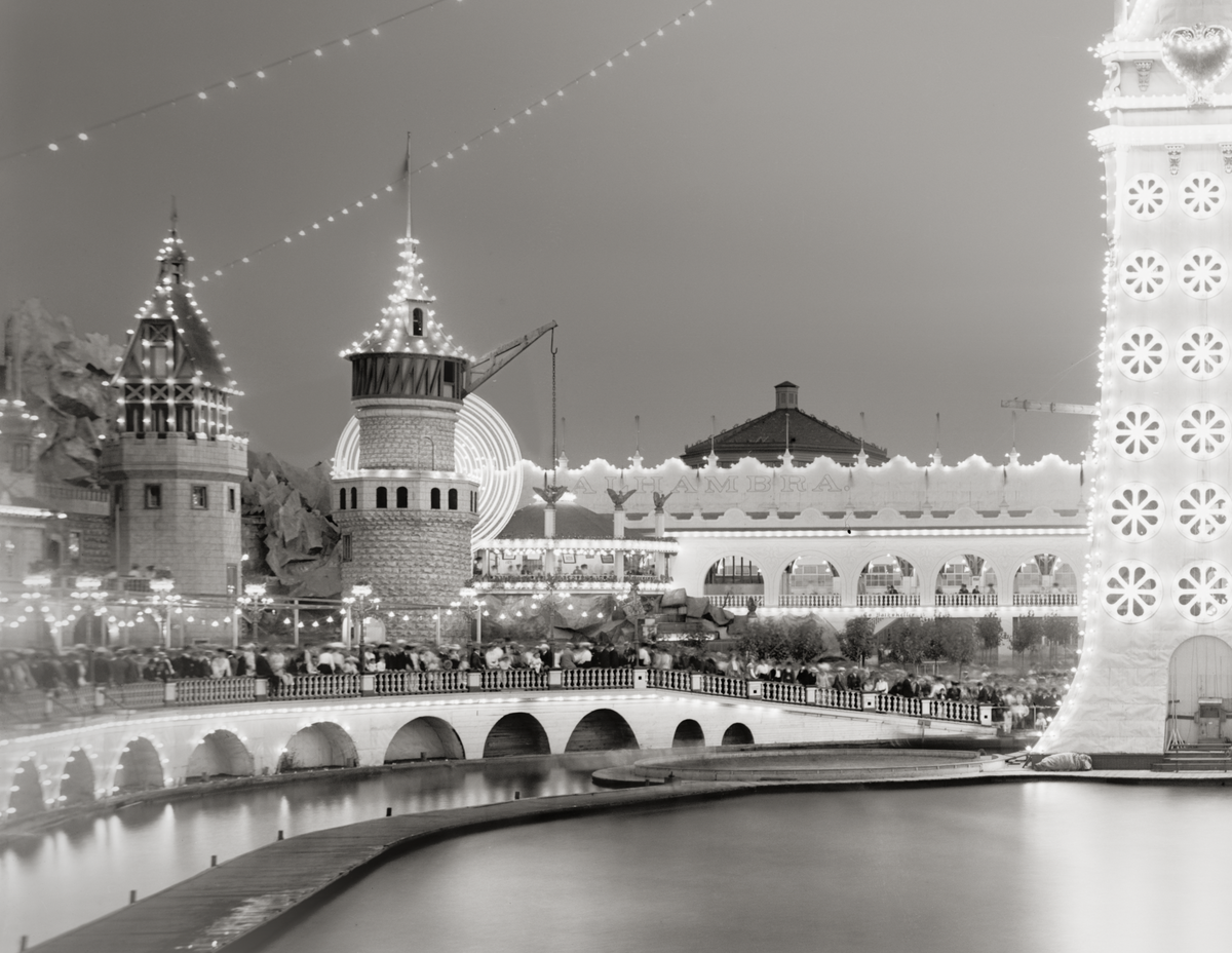 Coney Island, Luna Park, The Electric Tower At Night, 1903 Historical Pix