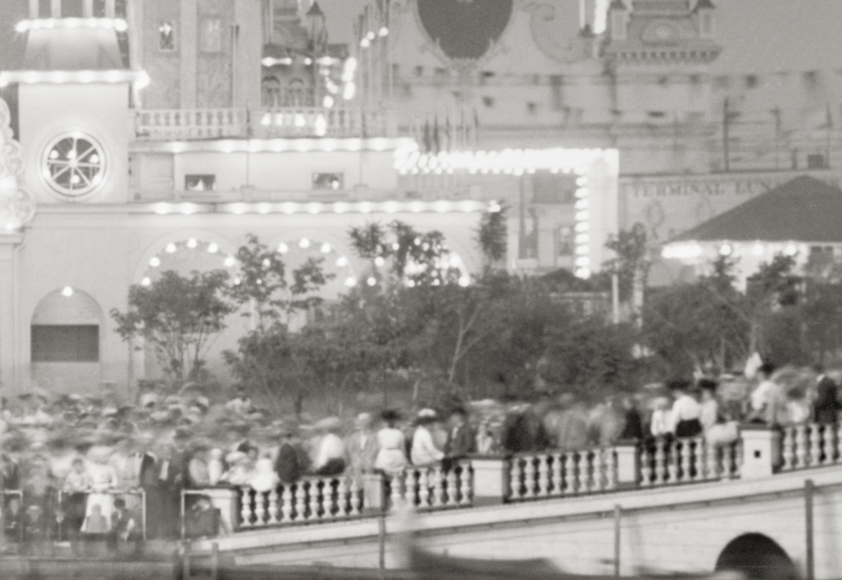 Coney Island, Luna Park, The Electric Tower At Night, 1903 Historical Pix