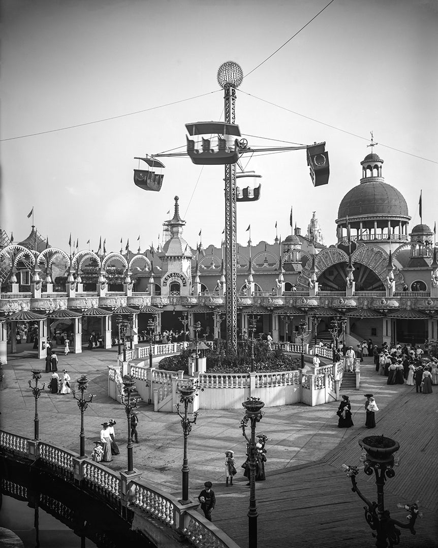 Coney Island, Whirl of the Whirl, Luna Park, NY, 1905 Historical Pix