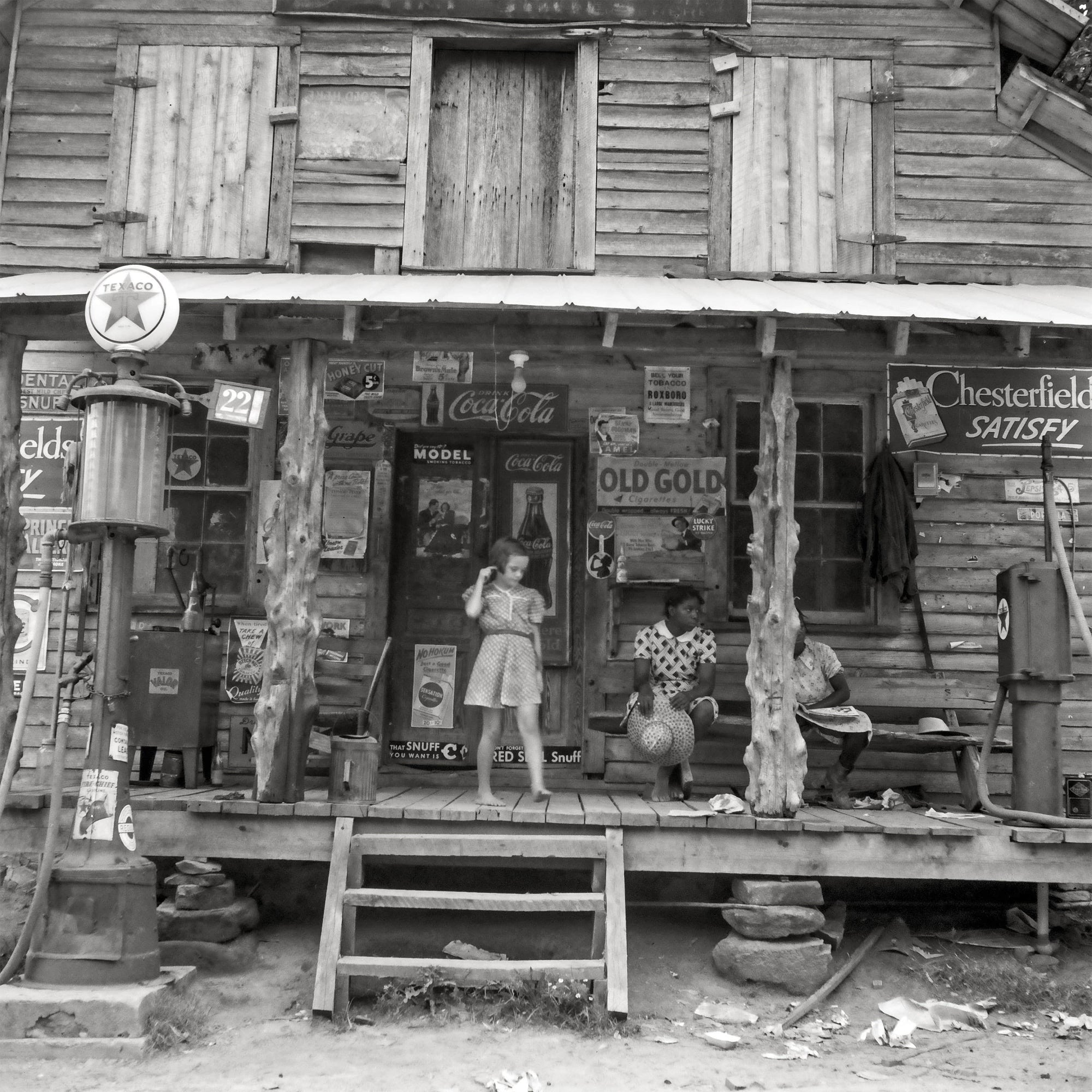 Country store, Person County, North Carolina, 1939. Taken by Dorthea Lange. Historical Pix