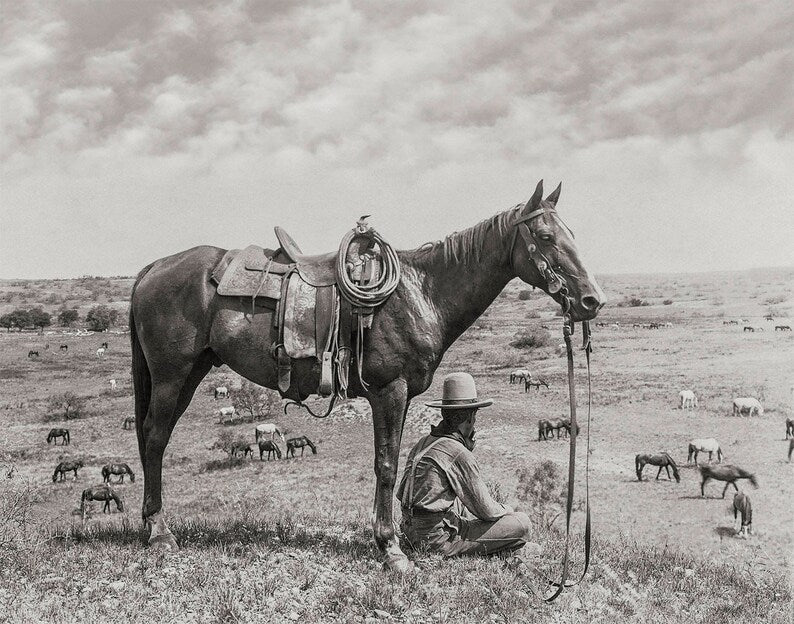 Cowboy Photography Wall Collection Historical Pix