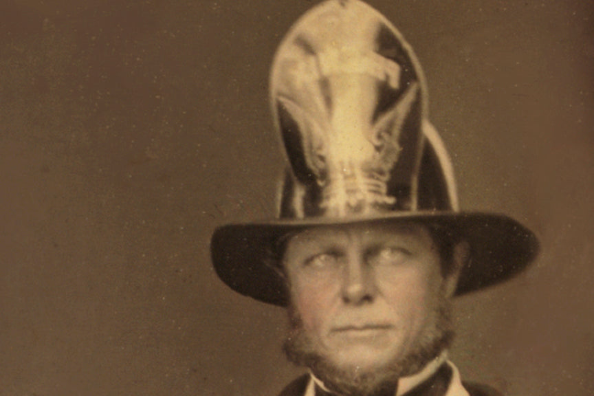 Daguerreotype Photograph, Charleston, South Carolina Firemen, 1855 Historical Pix
