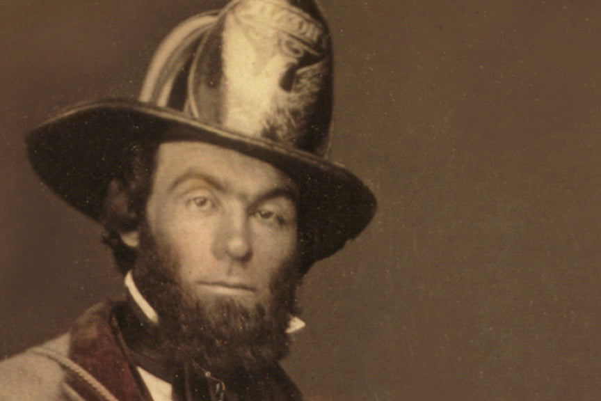 Daguerreotype Photograph, Charleston, South Carolina Firemen, 1855 Historical Pix