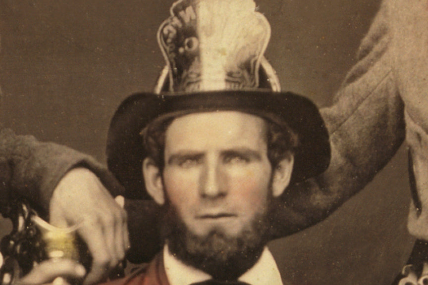 Daguerreotype Photograph, Charleston, South Carolina Firemen, 1855 Historical Pix