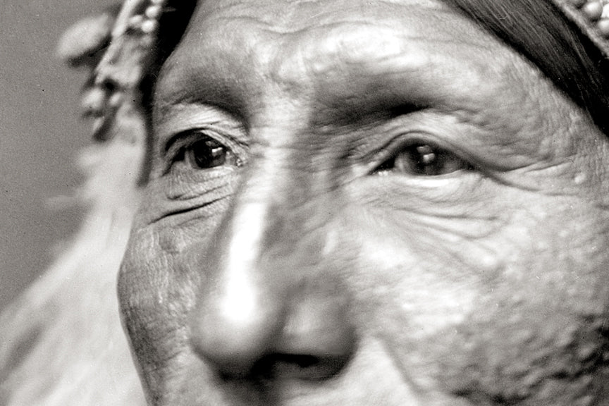 Dakota Native American Portrait, Circa 1900 Historical Pix