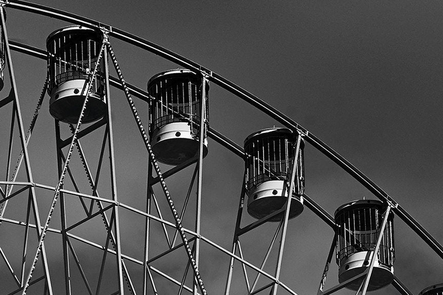 Dallas Texas, Ferris Wheel - Texas Star Historical Pix