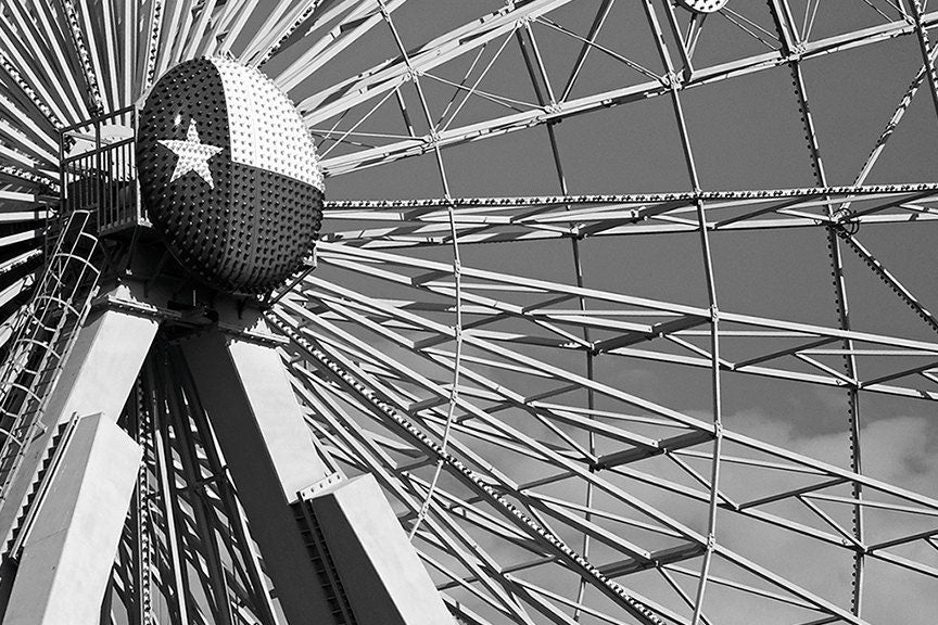 Dallas Texas, Ferris Wheel - Texas Star Historical Pix