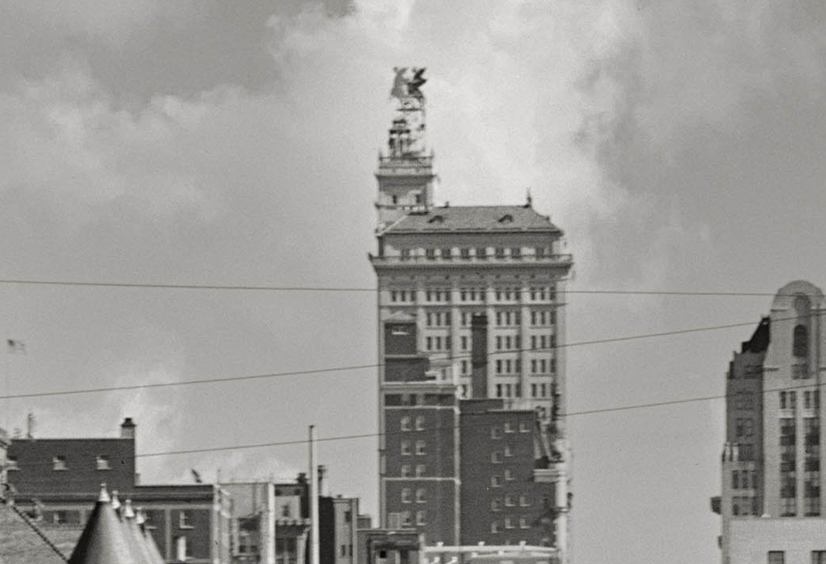Dallas, Texas, Going Eastward on U.S. Highway 80, 1942 Historical Pix