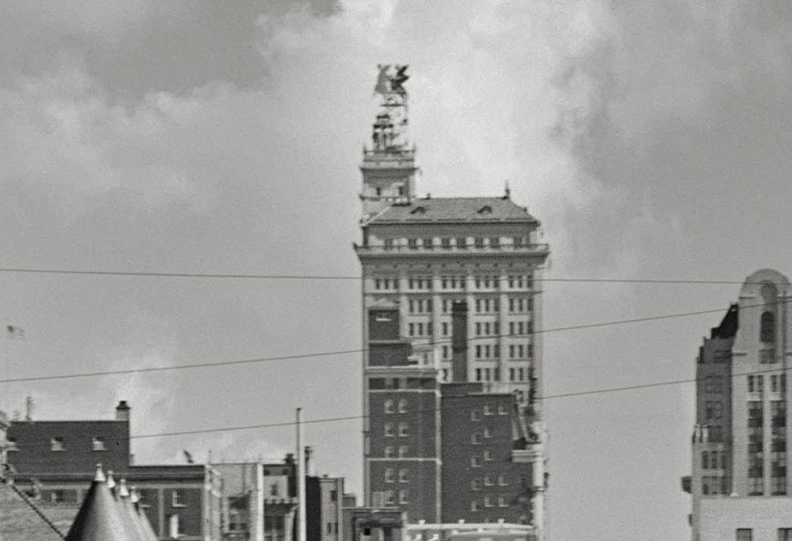 Dallas, Texas, Going Eastward on U.S. Highway 80, 1942 Historical Pix