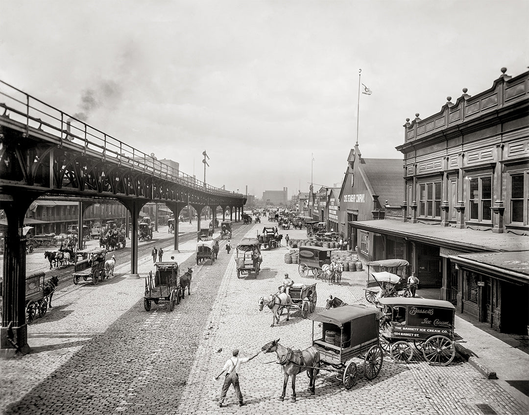 Delaware Avenue, Philadelphia Pennsylvania, early 1900s Historical Pix