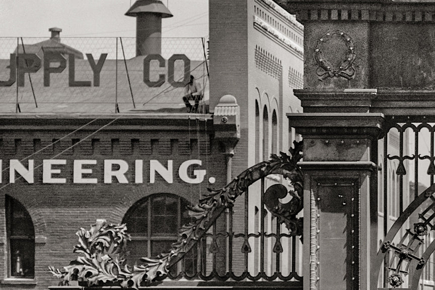 Denver, Arch of Welcome, 17th St, Denver Colorado, 1908 Historical Pix