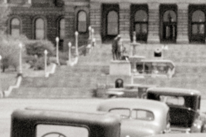 Des Moines Iowa State Capitol, 1940, Old Photo Historical Pix