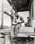 Dorthea Lange, Man Eating On Porch, 1937 Historical Pix