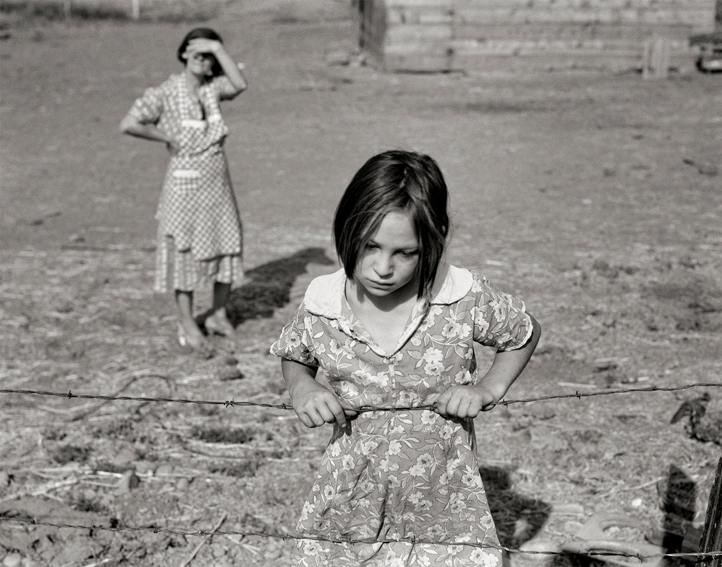 Dorthea Lange, Young Girl Portrait, 1939 Historical Pix